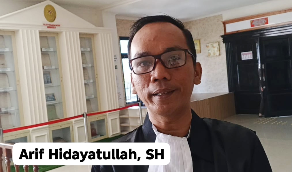 Arif Hidayatullah SH PH Terdakwa DS Mahasisswi Pelaku Penggelapan 8 Motor