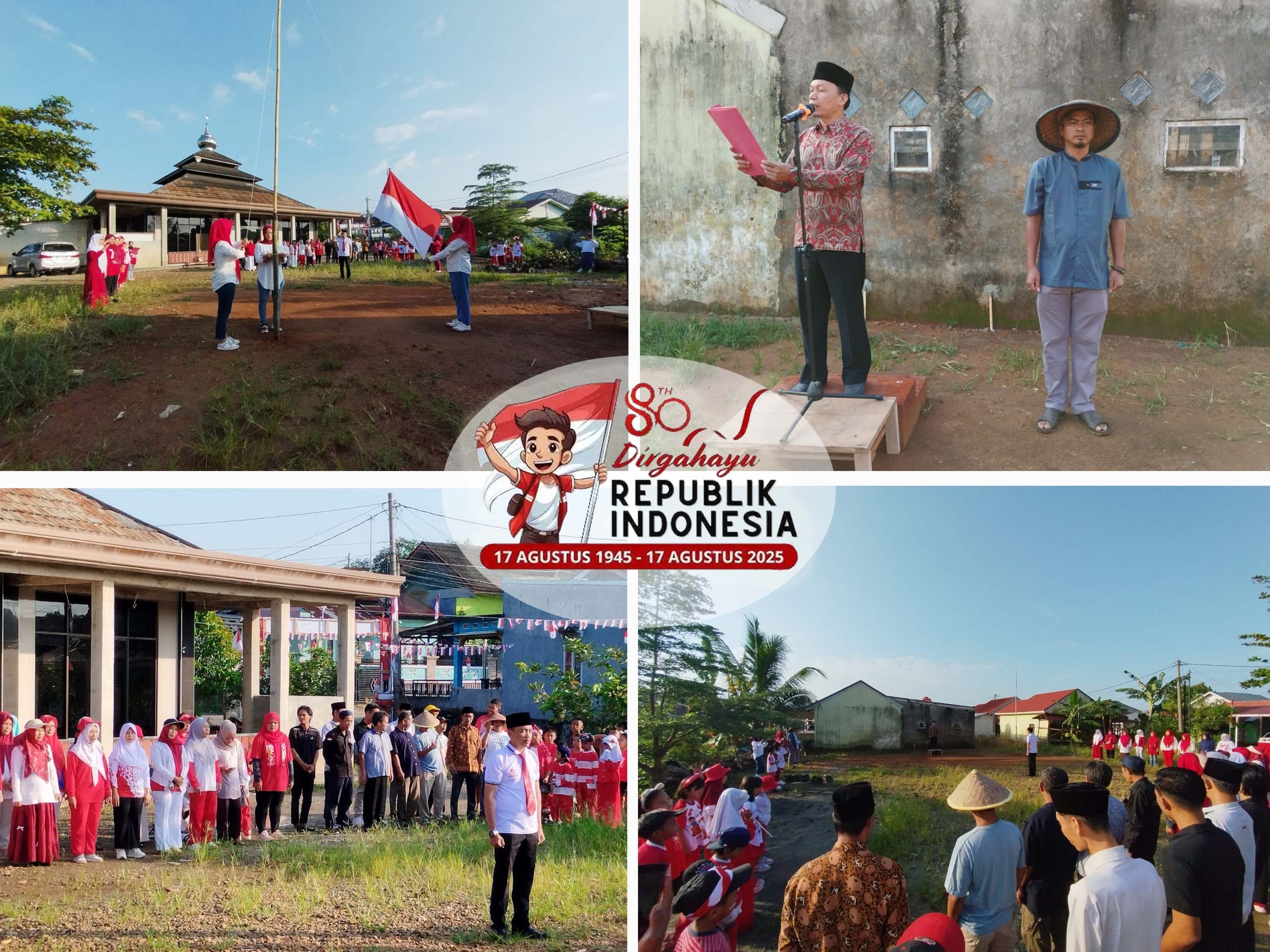 Semangat Nasionalisme Berkobar di RT 30 Pekan Sabtu Lewat Upacara 17 Agustus 2025