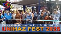 Dies Natalis Unihaz, Gelar Fest 2025 Resmi Dibuka! Sebagai Ajang Kreativitas Mahasiswa