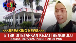 Kejati Bengkulu Tetapkan 5Tersangka Gedung DPRD Provinsi Bengkulu