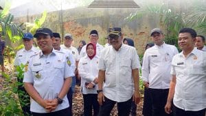 Kepala Kantor Wilayah BPN Provinsi Bengkulu Bapak Indera Imanuddi bersama dengan Walikota Bengkulu Dedy Wahyudi