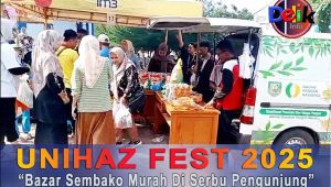 Unihaz Fest 2025 Gelar Bazar Sembako Murah Diserbu Pengunjung
