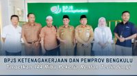BPJS Ketenagakerjaan dan Pemprov Bengkulu Targetkan 144 Ribu Pekerja Rentan Terlindungi
