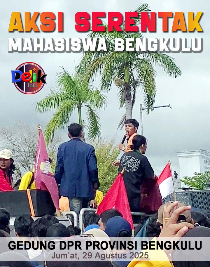 BemSI Aksi Di Gedung DPRD Provinsi Bengkulu Aksi Massa Mahasiswa Serentak