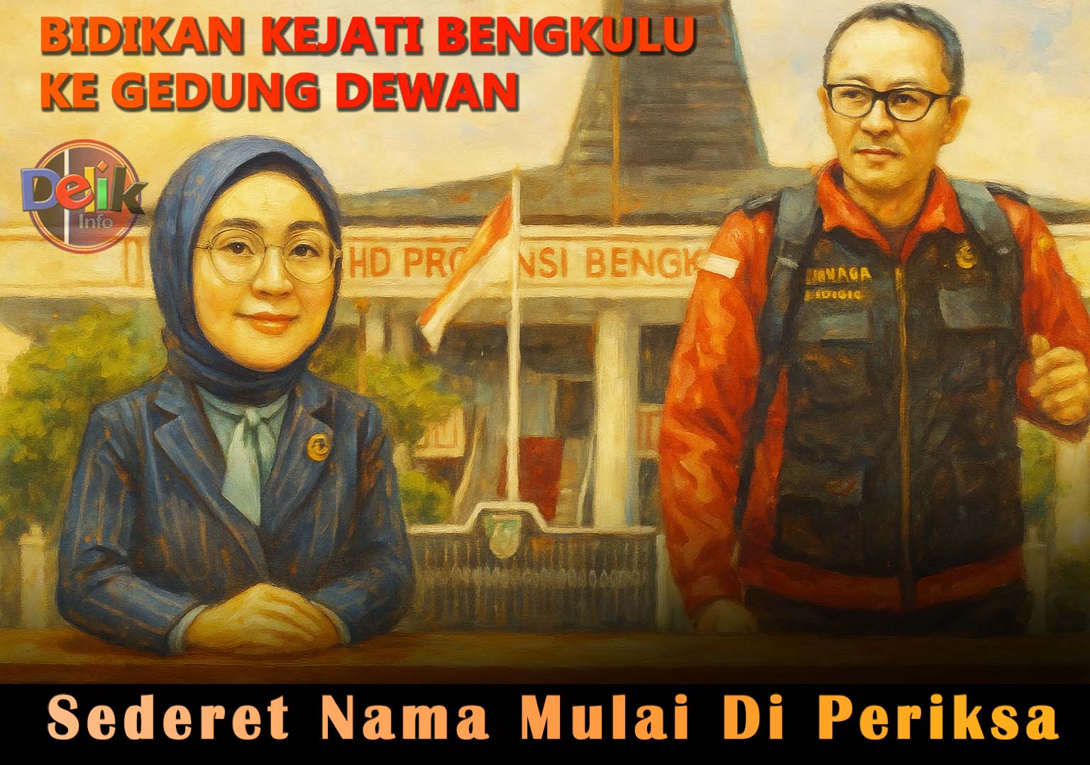 Bidikan Kejati Bengkulu Mengarah Ke Gedung Dewan Sederet Nama Mulai Diperiksa Termasuk ESD Erna Sari Dewi copy