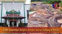 GOMB Desak Kejati Bengkulu Bongkar Setoran Tambang ke Rohidin