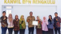 Kanwil BPN Bengkulu Raih Penghargaan Satker Terbaik Treasury Awards 2025