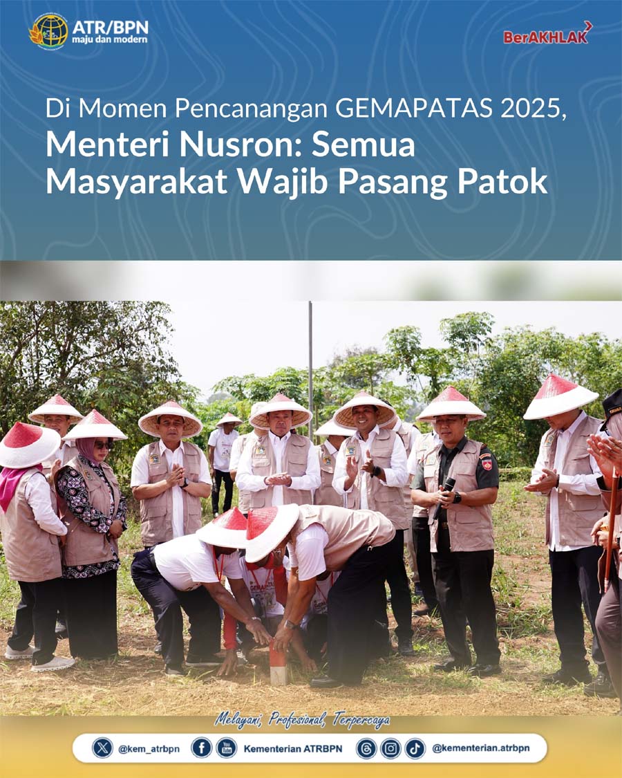 Momen Pencanangan GEMAPATAS 2025