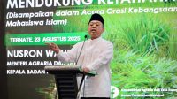 Sampaikan Orasi Kebangsaan di Rakor Regional KAHMI, Menteri Nusron