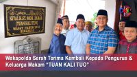 Wakapolda Bengkulu Dicky Sodani Resmikan Pemugaran Makam Tuan Kali Tuo