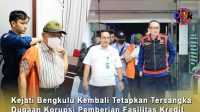 Kejati Bengkulu Kembali Tetapkan Tersangka Dugaan Korupsi Pemberian Fasilitas Kredit